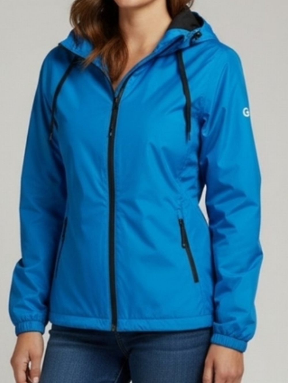 STORMTECH Packable Vibrant Blue Rainwear With Hood (1 of 2 available)